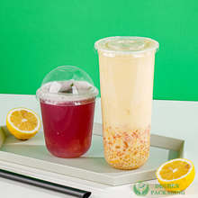 Juice Takeaway Cup Disposable Fruit Salad Plastic Cup Juice Takeaway Cup Disposable Fruit Salad Plastic Cup